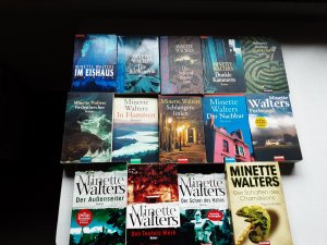 Bücherpaket Minette Walters (14 Taschenbücher)