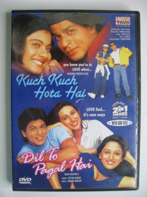 gebrauchter Film – Karan Johar – Hindi - 2in1 movies - Kuch Kuck Hota Hai & Dil to Pagal Hai