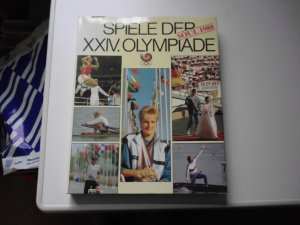 gebrauchtes Buch – Gesellschaft zur Förderung des olympischen Gedankens in der DDR Hrsg – Spiele der XXIV.[vierundzwanzigsten] Olympiade