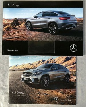 gebrauchtes Buch – Autoprospekt Mercedes GLE Coupe 2015 inkl Preisliste 68 Seiten