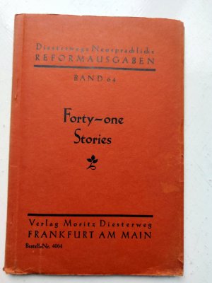Forty-one Stories. Diesterwegs Neusprachliche Reformausgaben. Band 64