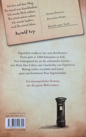 gebrauchtes Buch – Rachel Joyce – Die unwahrscheinliche Pilgerreise des Harold Fry