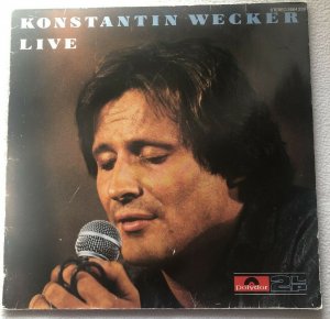 gebrauchter Tonträger – Konstantin Wecker – Konstantin Wecker - Live