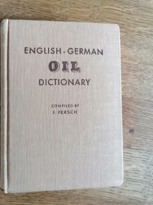 English-German OIL Dictionary