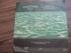 gebrauchter Tonträger – Mike Oldfield – Moonlight shadow     Rite of man