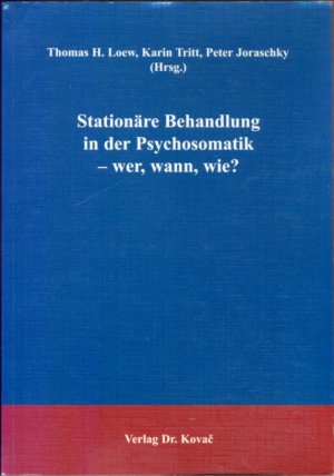 Stationäre Behandlung in der Psychosomatik - wer, wann, wie?