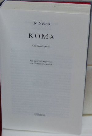 gebrauchtes Buch – Jo Nesbø – Koma