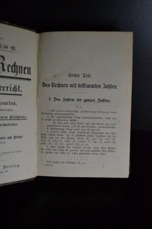 antiquarisches Buch – Georg Ulrich – Ausführliches Lehrbuch der Arithmetik und Algebra für den Selbst-Unterricht. Mit zahlreichen Uebungsaufgaben und dazu gehörigen Auflösungen.