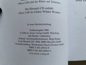 gebrauchtes Buch – Knister, Birgit Rieger  – Tolle Zauberreise mit Hexe Lilli Zwei starke Geschichten