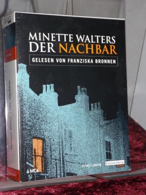 gebrauchtes Hörbuch – Minette Walters – Der Nachbar. Gelesen von Franziska Bronnen. 4 Cassetten.