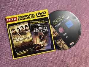 gebrauchter Film – Jacob CI. Cheung – Battle of Kingdoms - Festung der Helden CHN/JAP 2006 127 Min + Fusion Factor. Wenn Macht zur tödlichen Gefahr wird USA 2002 96 Min