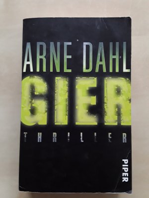 gebrauchtes Buch – Arne Dahl – Gier