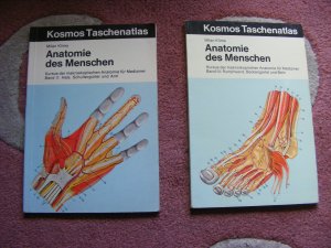 gebrauchtes Buch – Milan Kilma – Anatomie: Band II, Hals Schultergürtel, und Arm;  Band III, Rumpfwand, Beckengürtel, Bein