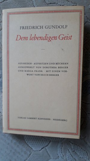 Dem lebendigen Geist