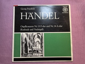 gebrauchter Tonträger – Eva Hölderlin, Rolf Reinhardt, – Händel Orgelkonzerte Nr. 13 F-Dur und Nr. 14 A-Dur (Kuckuck und Nachtigall)