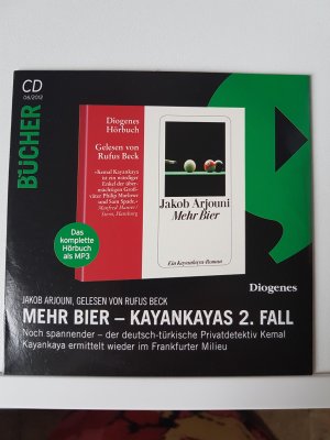 neues Hörbuch – Jakob Arjouni – Mehr Bier | Sprecher: Rufus Beck, Kayankayas zweiter Fall