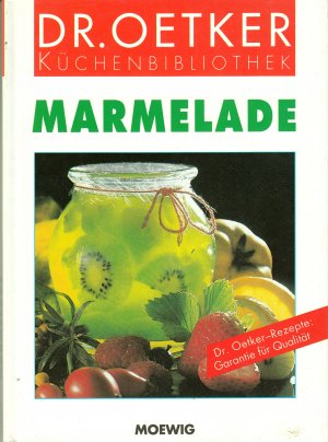 gebrauchtes Buch – Dr.Oetker – Marmelade