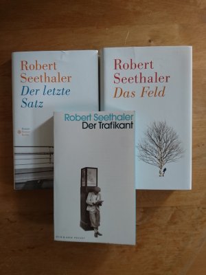 3 Bände (2 Bände fest gebunden mit Schutzumschlag, 1x Taschenbuch)