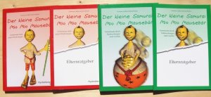 gebrauchtes Buch – Becker, Andreas  – Konvolut: Der kleine Samurai Mio Mio Mausebär - Gemeinsam durch Enttäuschungen stark werden. Vorlesebuch mit begleitendem Elternratgeber + Der kleine Samurai Mio Mio Mausebär - Gemeinsam stark gegen Kinderängste: Vorlesebuch mit begleitendem Elternratgeber