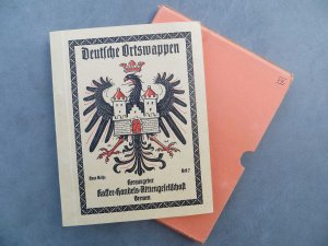 antiquarisches Buch – Otto Hupp – Deutsche Ortswappen - Neue Reihe, Heft 7