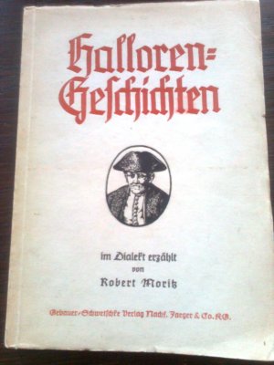 antiquarisches Buch – Robert Moritz – Halloren-Geschichten