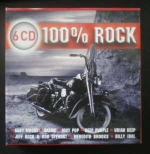 100% Rock - Box mit 6 CDs