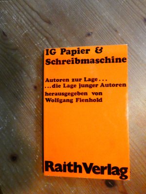 gebrauchtes Buch – Fienhold, Wolfgang  – IG Papier