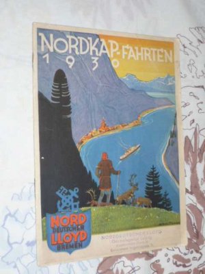 Nordkap- Fahrten 1930 -  Reiseprospekt - Norddeutscher Lloyd Bremen