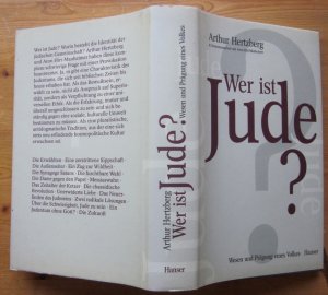 gebrauchtes Buch – Arthur Hertzberg – Wer ist Jude?, Wesen und Prägung eines Volkes.