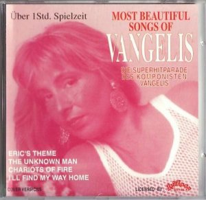 gebrauchter Tonträger – Vangelis by Evanghelos Papathanassiou  – Most Beautiful Songs of Vangelis - Cover Versions (by Evanghelos Papathanassiou)