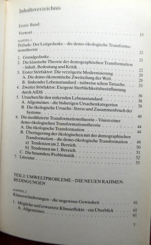 gebrauchtes Buch – Hauser, Jürg A. – Bevölkerungs- und Umweltprobleme der Dritten Welt  Band 1