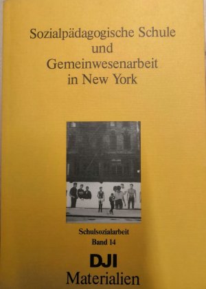 gebrauchtes Buch – Sozialpädagogische Schule und Gemeinwesenarbeiten in New York