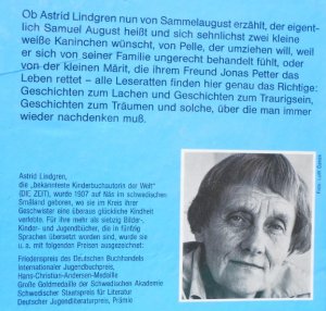 gebrauchtes Buch – Astrid Lindgren – Mio, mein Mio + Sammelaugust und andere Kinder (2 Bücher)