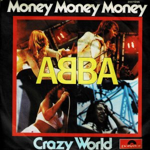 gebrauchter Tonträger – ABBA – Money Money Money / Crazy World