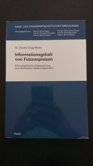 Informationsgehalt von Futurespreisen