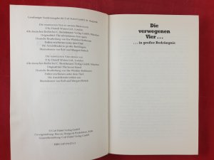 gebrauchtes Buch – Enid Blyton – Die verwegenen Vier in grosser Bedrängnis