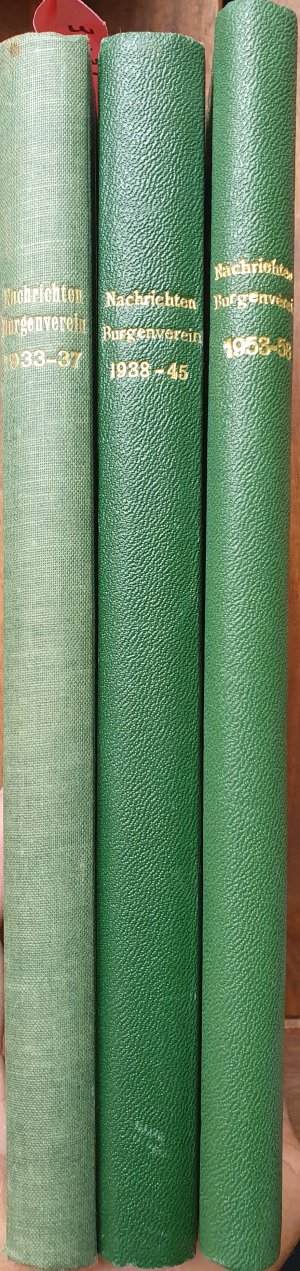 antiquarisches Buch – Nachrichten der Schweiz – Jahrgang 1933-1958.