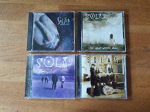 gebrauchter Tonträger – 4 CDs Solas  -  The Hour Before Dawn   - The Edge of Silence  - Waiting for an Echo  - The Words that remain