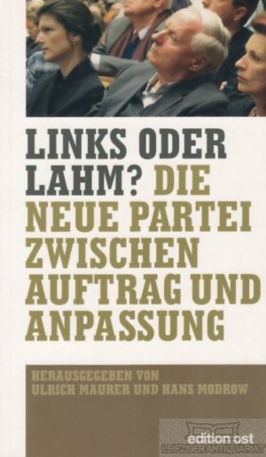 Links oder Lahm? Die neue Partei zwischen Auftrag und Anpassung