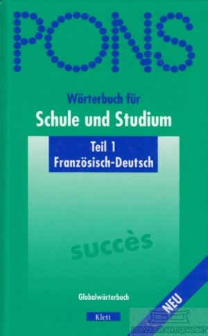 gebrauchtes Buch – Auvrai, Frederic u – Pons Wörterbuch für Schule und Studium Teil 1: Französisch - Deutsch