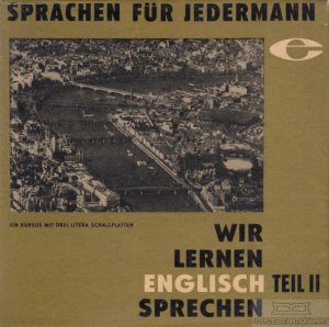 antiquarisches Buch – Hans Löffler – Wir lernen Englisch sprechen Teil II