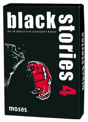 gebrauchtes Spiel – Bösch, Holger und Bernhard Skopnik – black stories 4 Die 50 ultimativen schwarzen Rätsel