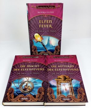 gebrauchtes Buch – Monika Felten – Die Saga von Thale 1-3 Elfenfeuer / Die Macht des Elfenfeuers / Die Hüterin des Elfenfeuers