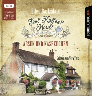 gebrauchtes Hörbuch – Ellen Barksdale – Tee? Kaffee? Mord! Arsen und Käsekuchen CD Gelesen von Vera Teltz