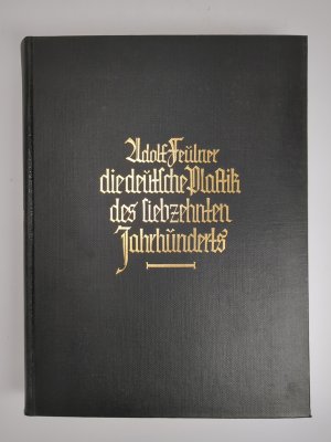 antiquarisches Buch – Adolf Feulner – Die deutsche Plastik des siebzehnten Jahrhunderts