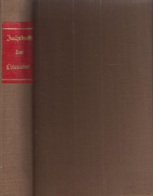 antiquarisches Buch – anonym – Jahrbuch der Literatur - Erster Jahrgang 1839