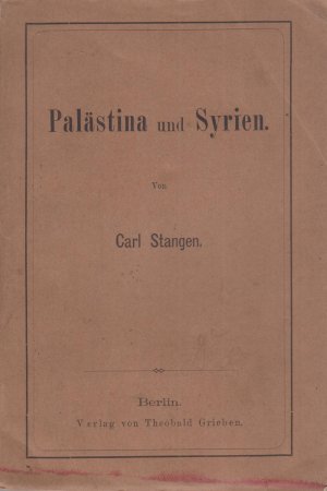 Palästina und Syrien