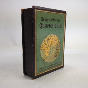 gebrauchtes Spiel – anonym – Geographisches Quartettspiel Ravensburger Spiele Nr. 217