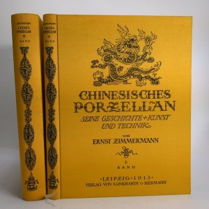 Chinesisches Porzellan. 1. Band: Text, 2. Band: Tafeln Seine Geschichte, Kunst und Technik