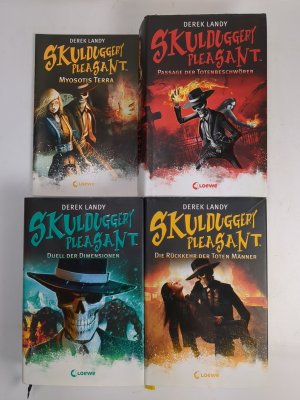 Skulduggery Pleasant Nr. 6-8 + Heft 6: Passage der Totenbeschwörer; 7: Duell der Dimensionen; 8: Die Rückkehr der Toten Männer; Heft: Myosotis Terra